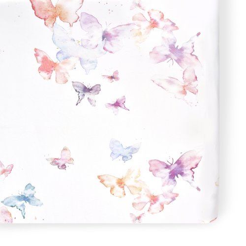 Butterfly Crib Sheet