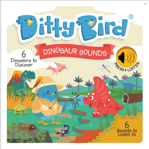 Ditty Bird Dinosaur Sound Book