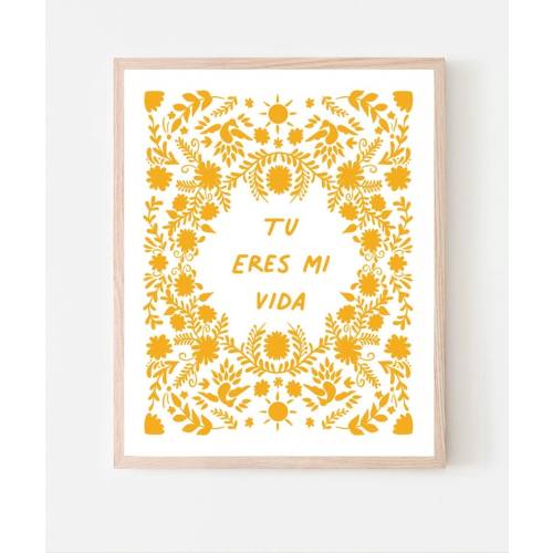 Nursery Print, Instant Download, Family Wall Art, Sign, Spanish, Hispanic, Latino, Mexican Embroidery, Love, Child Gift, Digital, Png