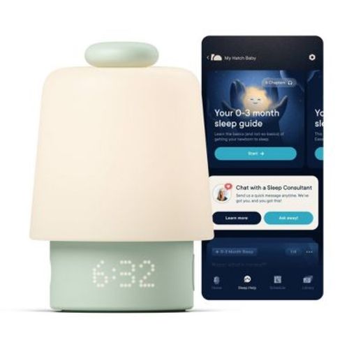 Hatch Baby Sleep Support, Sound Machine, Night Light, Sleep Trainer, Routine Builder Electric Sound Machine - Mint : Target