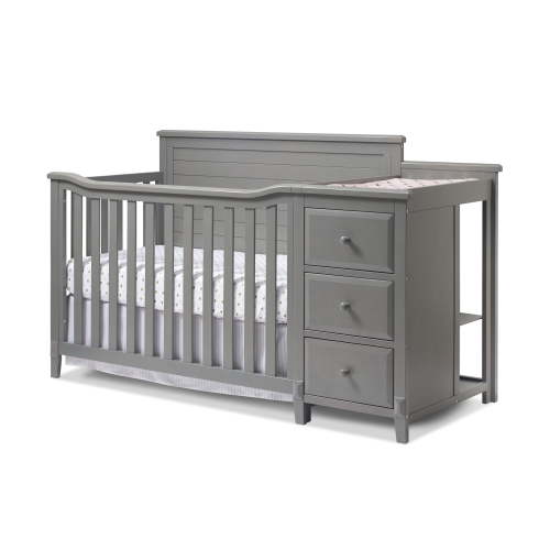 Sorelle Berkley Convertible Crib & Changer Panel Crib Bed Combo