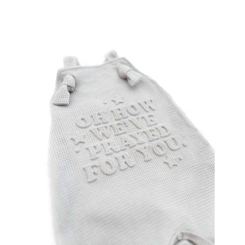 Oh How We've Prayed For You Knotted Waffle Overalls – AmorClothingCo.