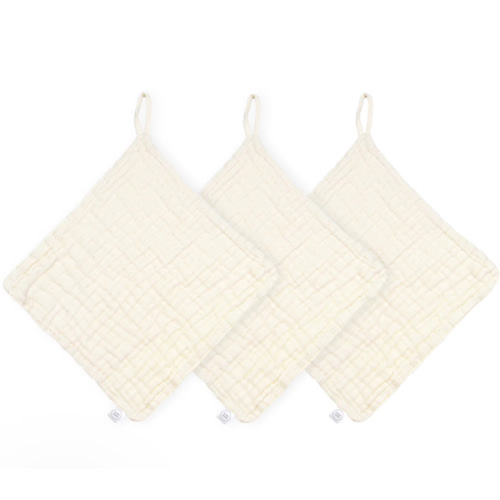 Bath - Washcloth 3 Pack - Cream