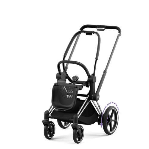 CYBEX ePriam2 Frame  - Chrome/Black