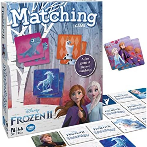 Wonder Forge Frozen 2 Matching Game | Rapid Fun Memory Game for Kids | Ideal for Ages 3-5 | Features Favorite Characters like Anna, Elsa, and Olaf | for Birthdays and Holidays