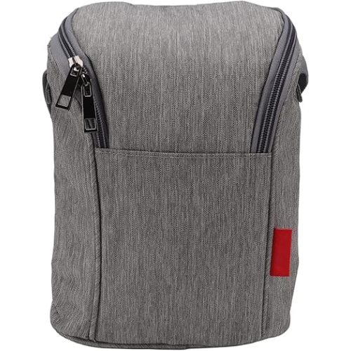 Insulated Baby Bottle Bag, Baby Bottle Holder Extra Storage, Waterproof and, Easy to Carry, Travel Accessory, Keeps Bottles Warm or Cooler (Gray)