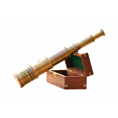 Personalized Custom Engraved Brass Telescope, Pirates Handheld Spyglass, Boating Gift, Graduation Gifts, Anniversary Gift for Husband