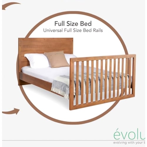 Crib-to-Full-Bed Conversion Rail
