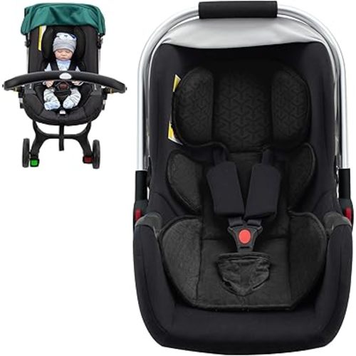 Infant Insert for Doona, Thickened Baby Car Seat Head & Body Support, Universal Carseat Head Support for Infant, Baby Car Seat Cushion with Filled Sponge, Breathable Newborn Car Seat Insert