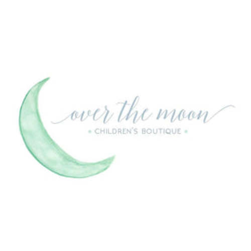 BOW WIPEABLE BIB – Over The Moon