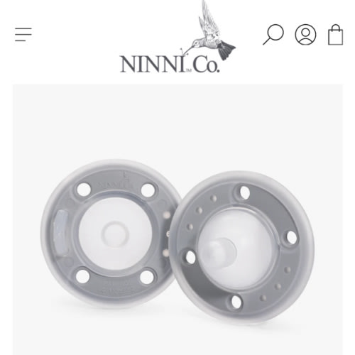 Ninni Pacifier Frost 2 Pack