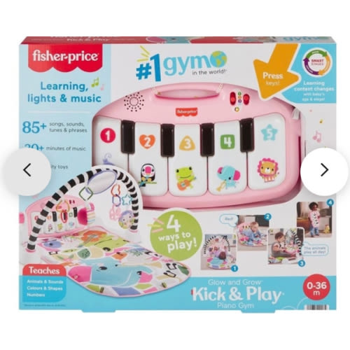 Glow And Grow Kick And Play Piano Gym