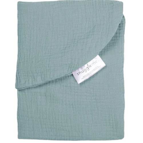 Lounger Curve Muslin Cover | Slate