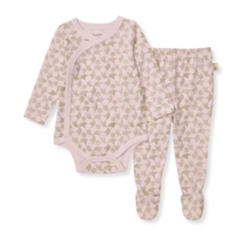 Starry Chalet Bodysuit & Pant Set Chalky Pink