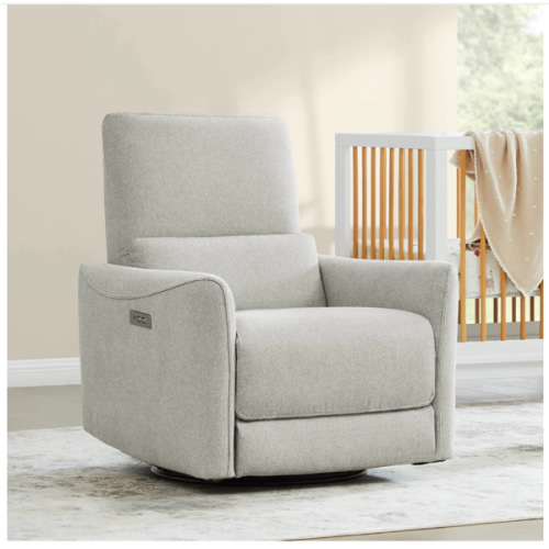 Tracee Power Swivel Nursery Glider Recliner