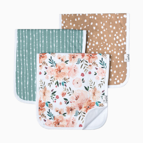 Copper Pearl Printed Burp Cloth Set - Autumn | Babylist Shop