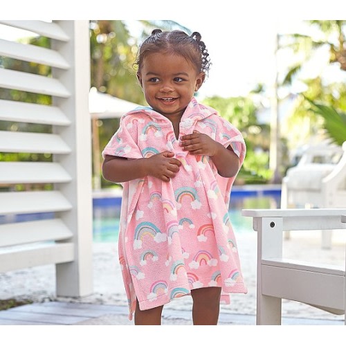 Rainbow Baby Poncho