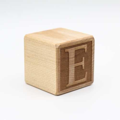 Wood Name Blocks