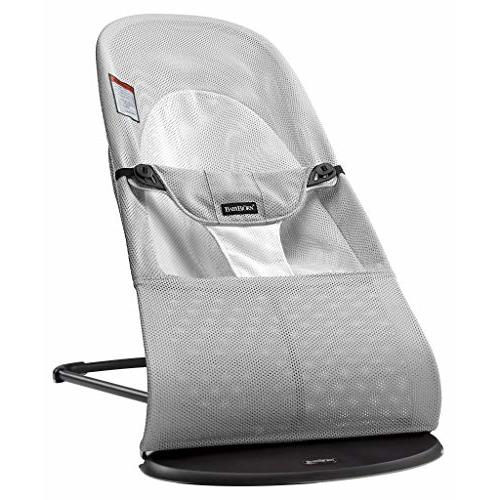 BabyBjörn Bouncer Balance Soft, Mesh, Silver/White (005029US)