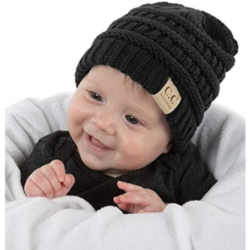 Funky Junque Exclusives Baby Beanie Infant Skull Cap Knit Warm Soft Winter Hat