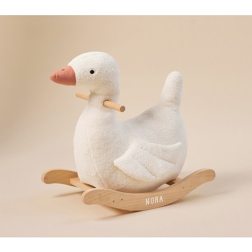 Duckling Plush Nursery Rocker