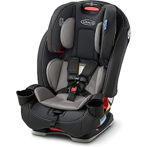 Graco Slimfit 3 in 1 Convertible Car Seat | Slim & Comfy Design Saves Space in Your Back Seat, Redmond