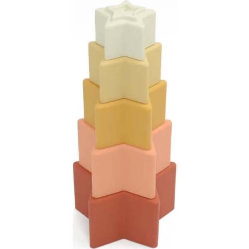 Silicone Stacking Star Cups, AUTUMN GLAZE - Three Hearts | Maisonette