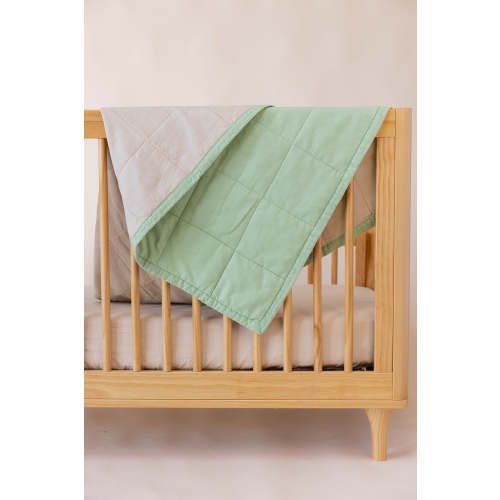 Alexandrine/Sparrow - Linen Quilted Blanket – WildBird