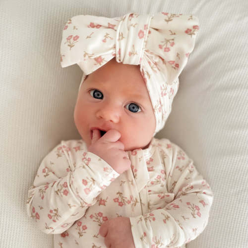 Oversized Topknot | Paisley Peony – Little and Fern