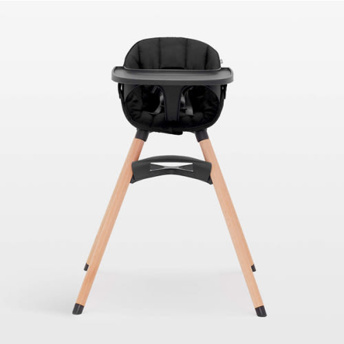Lalo The Chair 3-in-1 Baby Licorice Black High Chair