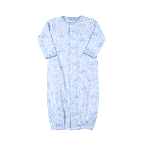 Baby Loren Blue Toile Converter Gown
