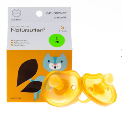 Natursutten Orthodontic Butterfly Shield Pacifier – Blooming Baby