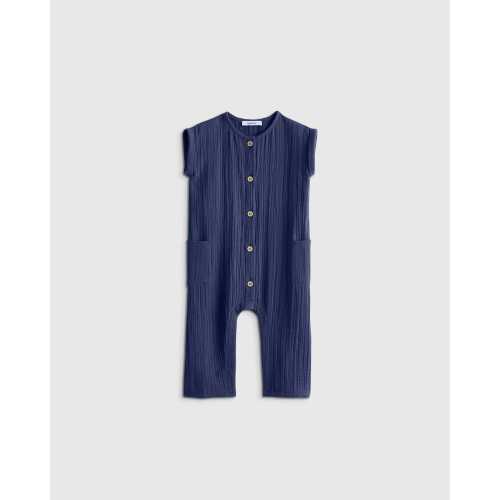 Organic Cotton Gauze Romper