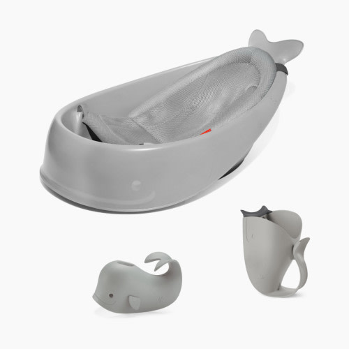 Skip Hop Skip Hop x Babylist Moby 3-Stage Bath Tub Bundle - Grey