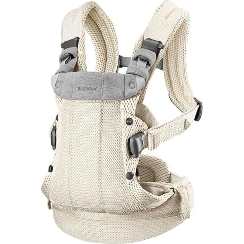 BabyBjorn Baby Carrier Harmony, 3D Mesh, Cream