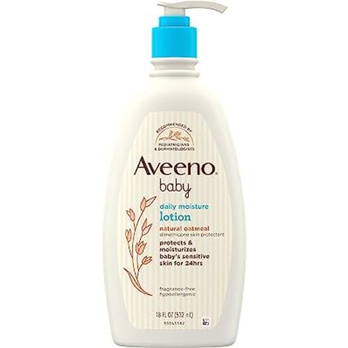 Aveeno Baby Daily Moisture Moisturizing Lotion, 18 fl. oz