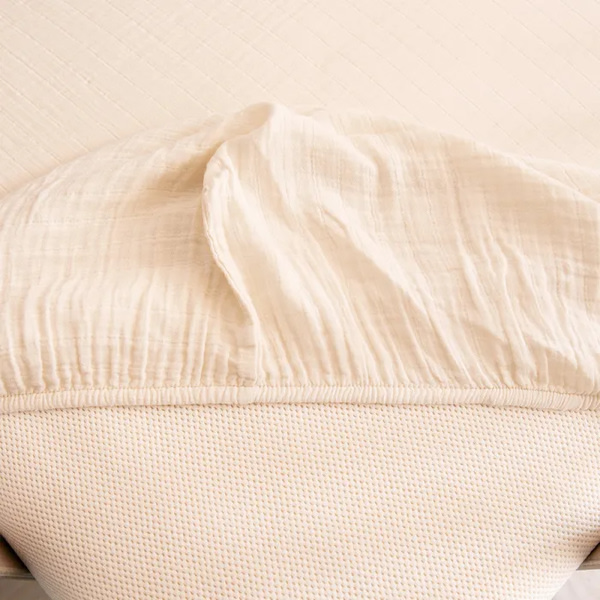 Organic Breathable Muslin Crib Sheets