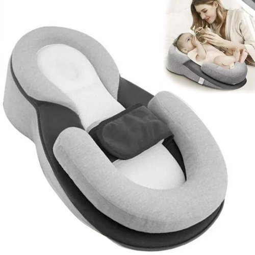 Baby Wedge Pillow for Newborn Support Wedge Pillow Baby Reflux Wedge Breastfeeding Nursing Pillow, Bottle Feeding, Tummy Time