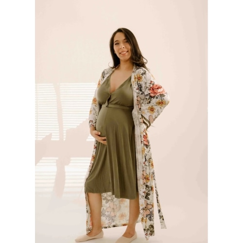 Robes in Vintage Floral – Lila