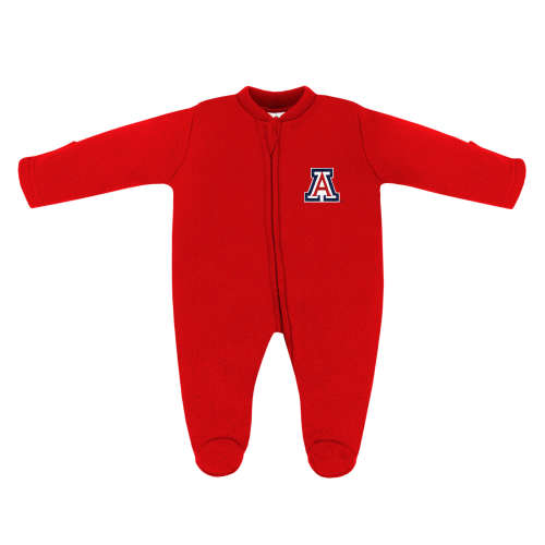Arizona Wildcats Fleece Footed Romper | College Baby