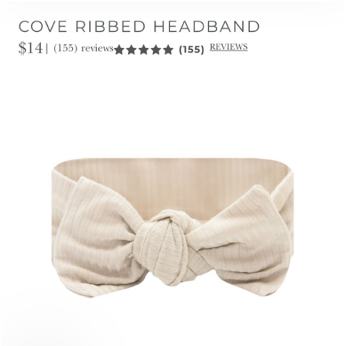 Cove Ribbed Headband – Lou Lou & Company