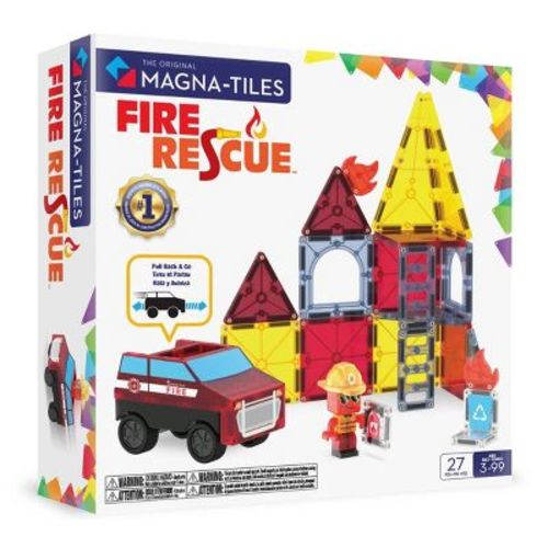 Magna-Tiles Fire Rescue Magnetic Building Set