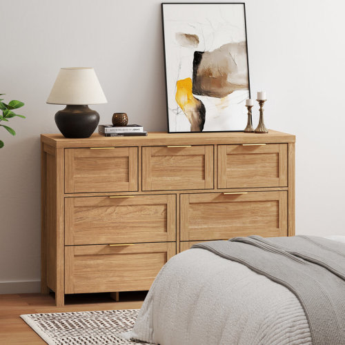 Gracie Oaks Allenside 7 - Drawer Dresser & Reviews | Wayfair