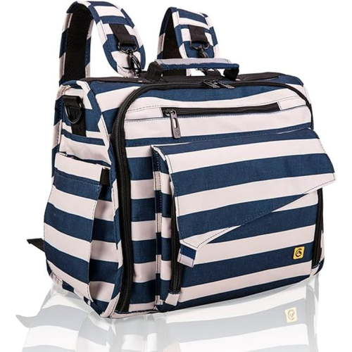 OWIKOL Diaper Bag Large, Support Baby Stroller, Converted Into a Tote Bag