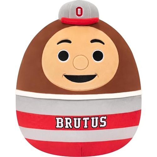 Squishmallows Original Ohio State 12in Brutus Plush