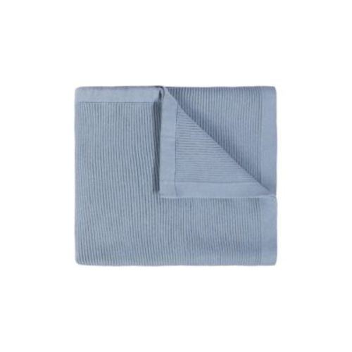 Unisex Ribbed Knit Blanket - Baby