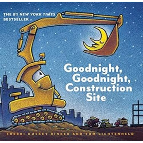 Goodnight, Goodnight Construction Site (Board Book for Toddlers, Children's Board Book)