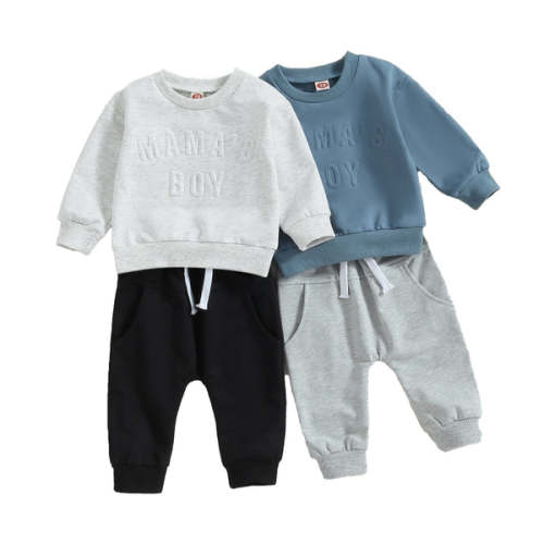 MAMA'S BOY Joggers Outfit - Hazel & Bo