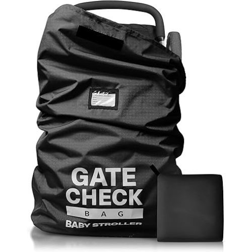Bramble Large Stroller Bag for Airplane Travel Gate Check in Waterproof 116x53cm (Black)
