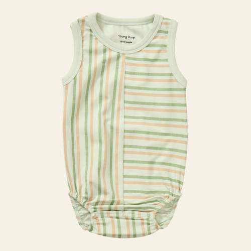 Stripe Mix Tank Onesie – Young Days